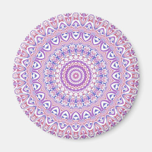 Imán Boho Hippie Funky Groovy Bohemian Kaleidoscope
