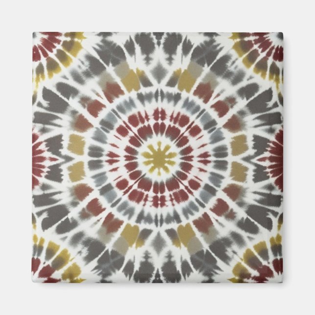 Imán Boho Starburst Tie Dye (Frente)