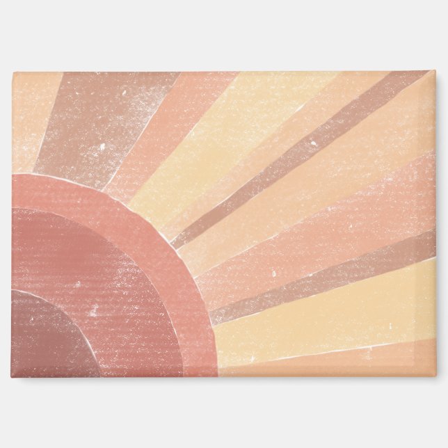 Imán Boho Sunrise Magnet (Anverso)