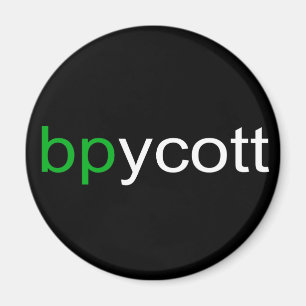 Imán Boicot a BP Dark Magnet