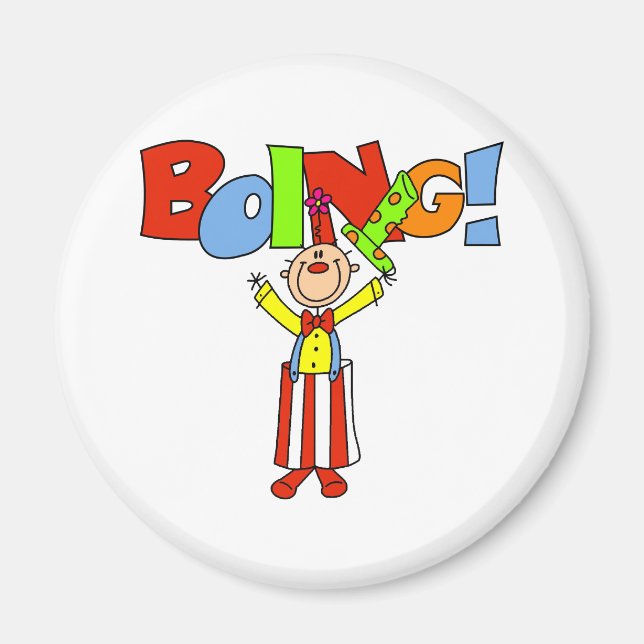 Imán Boing Clown (Frente)