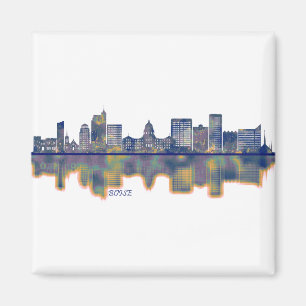 Imán Boise Skyline