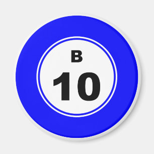 Imán Bola B del bingo