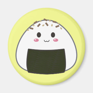Imán Bola de arroz de Kawaii "Onigiri" con los