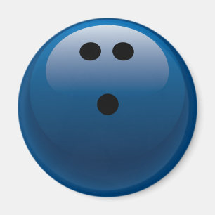 IMÁN BOLA DE BOLOS AZUL