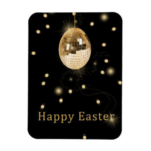 Imán Bola de disco de oro de Pascua