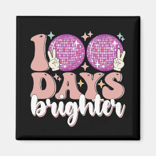 Imán Bola de discoteca 100 días más brillante 100º día