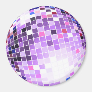 Imán Bola de discoteca, bola del purpurina o bola de