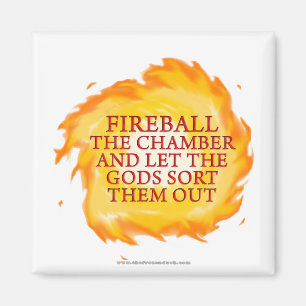 Imán Bola de fuego la cámara