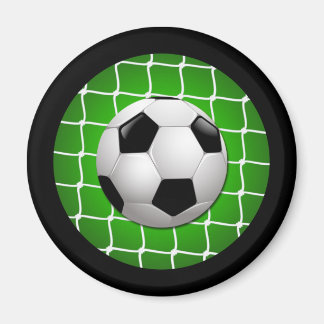 IMÁN BOLA DE FÚTBOL Y RED DE OBJETIVOS
