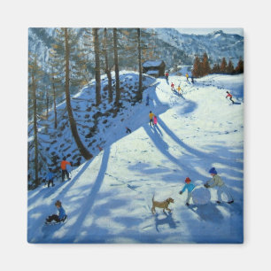 Imán Bola de nieve grande Zermatt