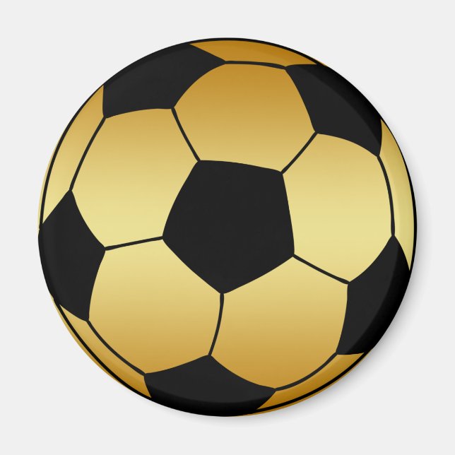 IMÁN BOLA DE ORO Y FÚTBOL NEGRO (Frente)