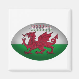 Imán Bola de rugbi de País de Gales