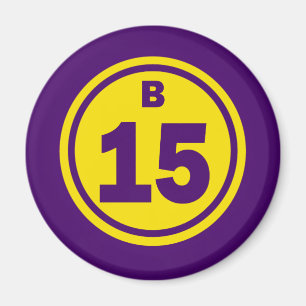 IMÁN BOLA DEL BINGO B-15