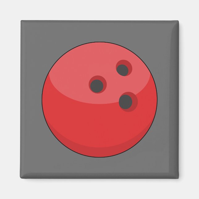 Imán Bola roja (Frente)