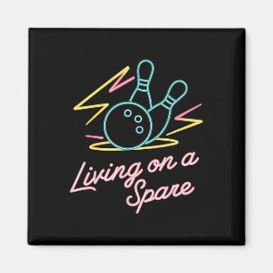 Imán Bola Viviendo En Un Diseño De Regalo Funny
