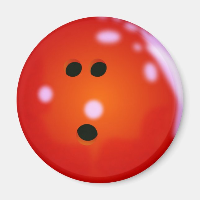 Imán Bolas de bolas (imán rojo) (Frente)