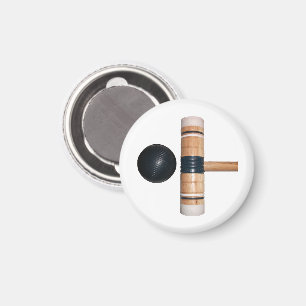 Imán Bolas de croquet y maleta