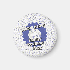 Imán Bold Texas Bluebonnets, Family Reunion, 