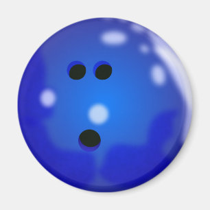 Imán Bolera de bolas (azul)
