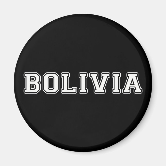 Imán Bolivia (Frente)