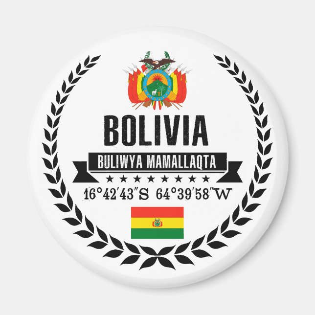 Imán Bolivia (Frente)