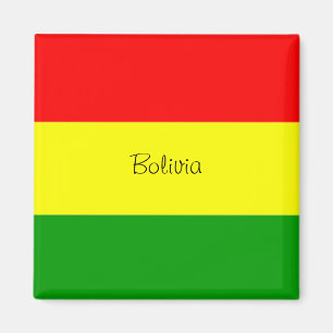 Imán Bolivia: Magnate de refrigerador de Bandera de Bol