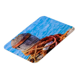 Imán Bollard de amarre antiguo