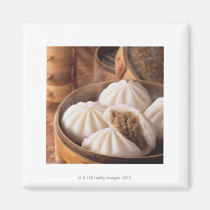 Imán Bollo cocido al vapor