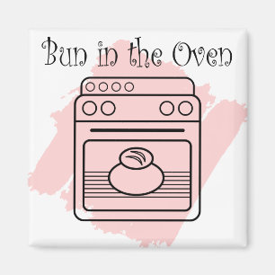 Imán Bollo en el horno