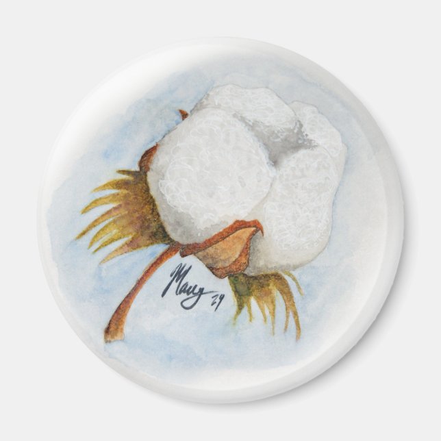 Imán bolo de algodón 2 (Frente)