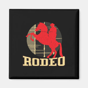 Imán Bolos de Rodeo Campeones Caballos de Caballo Monta