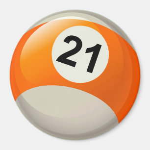Imán Bolsa de Billiards Número 21