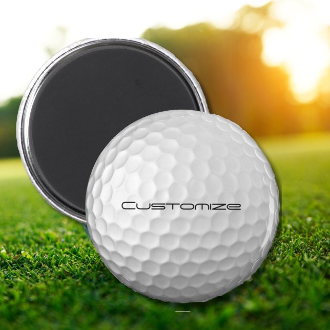 Imán Bolsa de golf con texto Personalizado (Subido por el creador)