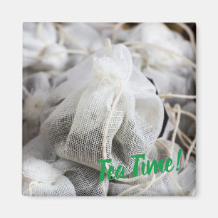 Imán Bolsa de Hora del Té para Amantes del Té