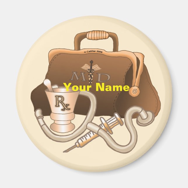 Imán bolsa de médica (Frente)