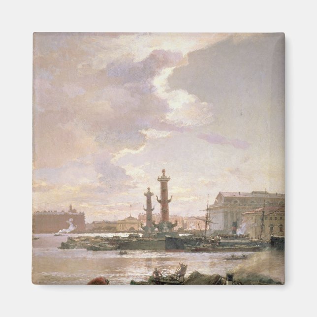 Imán Bolsa de valores de San Petersburgo, 1891 (Frente)
