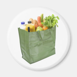 Imán Bolso de compras reutilizable por completo de