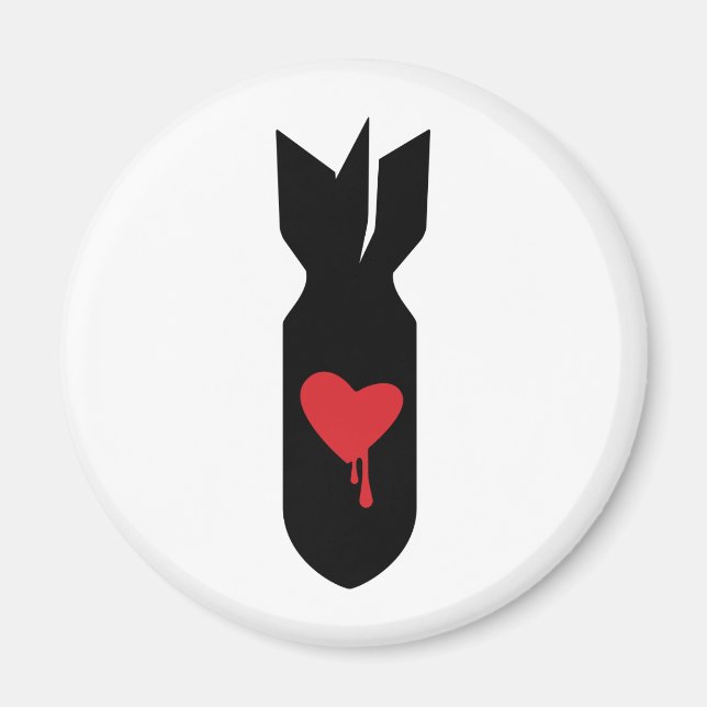 Imán Bomba de amor (Frente)