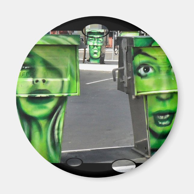 Imán Bombas de gasa (Frente)