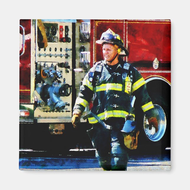 Imán Bombero (Frente)