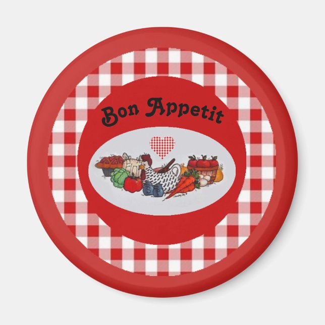 Imán Bon Apetite Magnet (Frente)