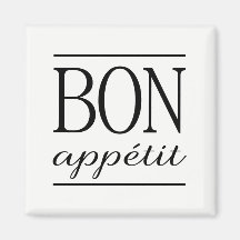 BON APPETIT Tipografía Cita en Blanco y Negro