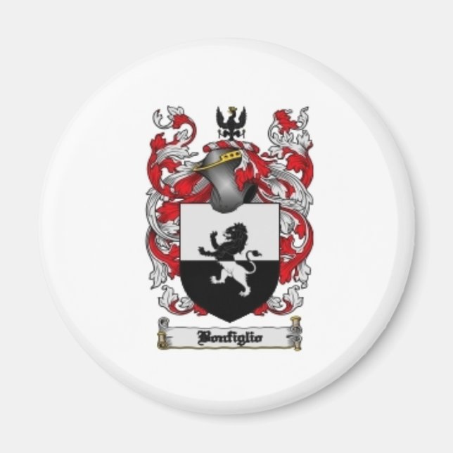 Imán Bonfiglio Family Crest (Frente)