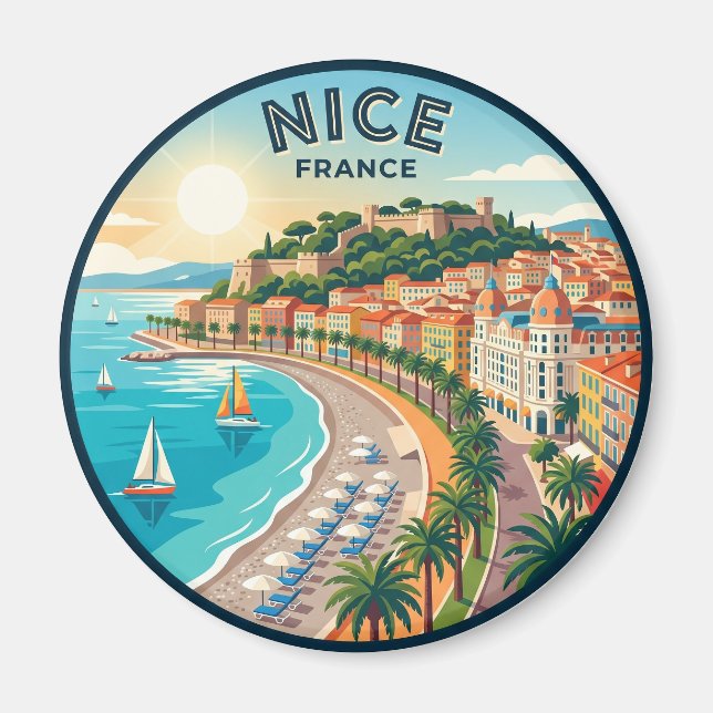 Imán Bonita Francia (Frente)