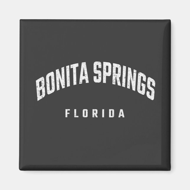 Imán Bonita Springs Florida FL (Frente)