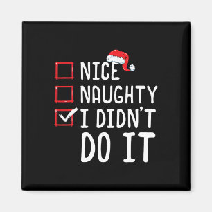 Imán Bonita traviesa que no hice Navidades Lista 1