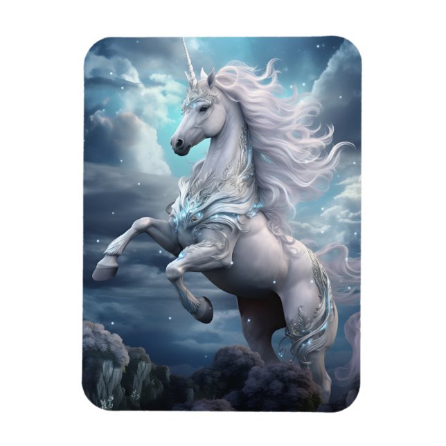 Imán Bonita unicornio (Vertical)