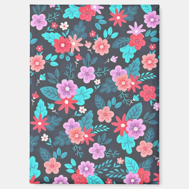 Imán Bonito arreglo Ditsy Floral Pattern-56576 (Anverso)