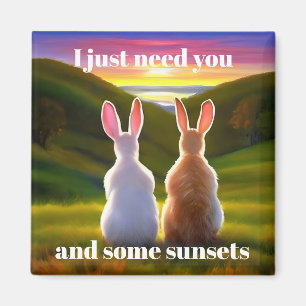 Imán Bonito atardecer